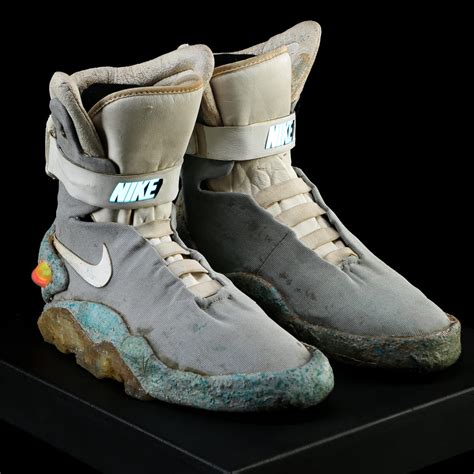 back to the future shoes fake|nike mag marty mcfly shoes.